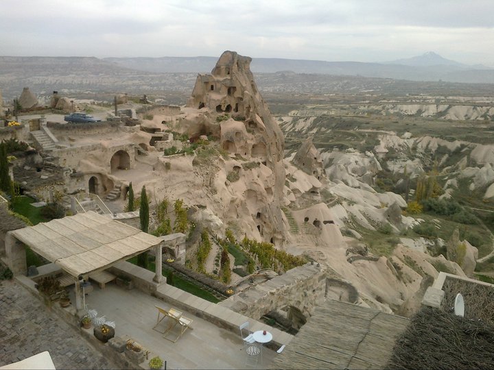 View from Argos Cave Hotel, Cappadocia, Turkey, Image by Ambica Gulati