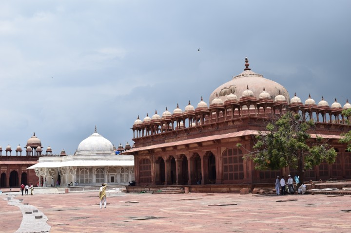 Jama Masjid and dargah of Sufi Saint Shaikh Salim Chishti, Fatehpur Sikri, Uttar Pradesh, India, UNESCO World Heritage Site 