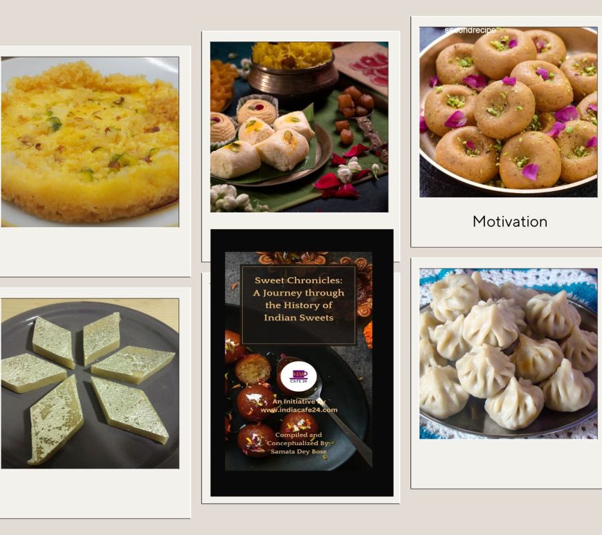 Blog banner of Sweet Chronicles: A Journey Through the History of Indian Sweets